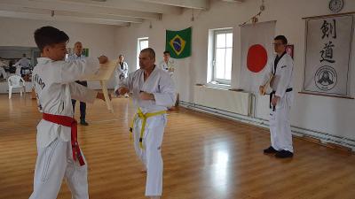 Övvizsgán a Békéscsabai Lakótelepi SE WTF Taekwondo szakosztálya – Forrás: Matusik Andrea