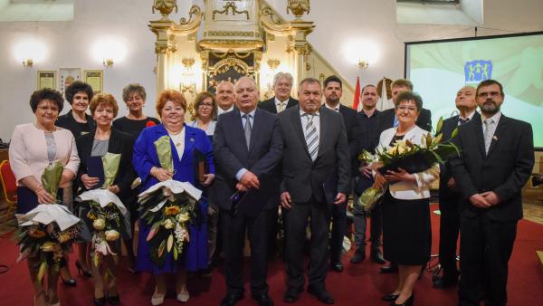 A kitüntetettek (fotó: Zalai Mihály facebook oladala)