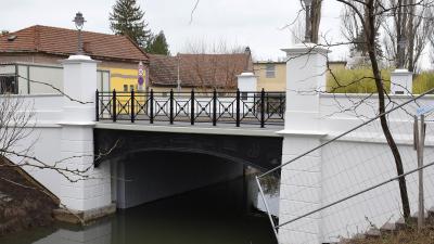 Ilyen lett a felújítás után a híd (fotó: behir.hu/ Such Tamás)