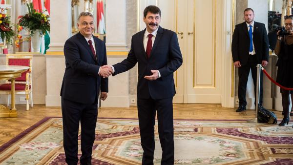 Orbán Viktor miniszterelnök és Áder János köztársasági elnök (A kép forrása: kormany.hu)