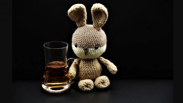 Húsvéti horgolt nyuszi poharazik - Fotó: Pixabay