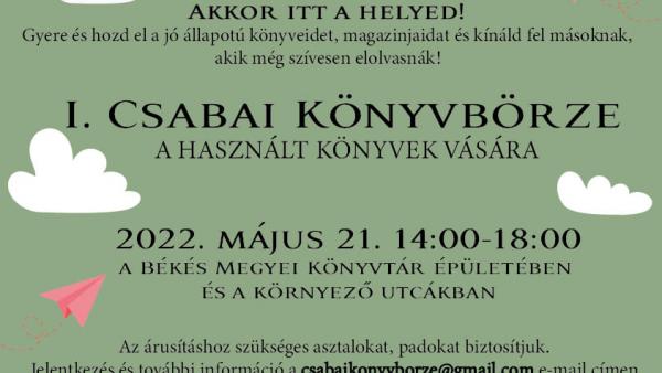 I. Csabai Könyvbörze