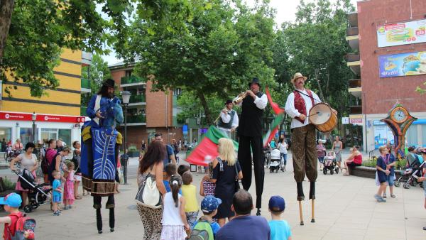 Egy korábbi bábfesztivál a Langaléta Garabonciásokkal
