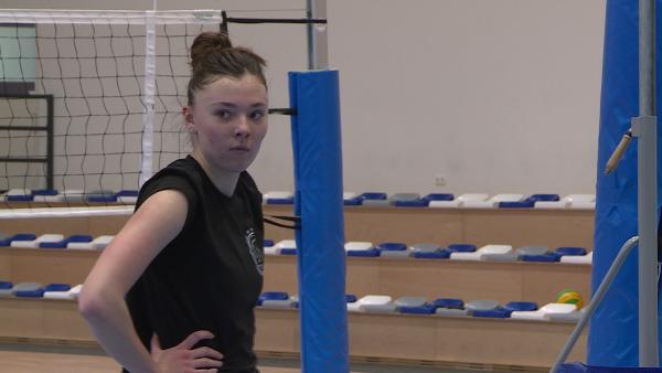 Viktoriia Oliinyk márciusban érkezett Békéscsabára (Fotó: behir.hu)