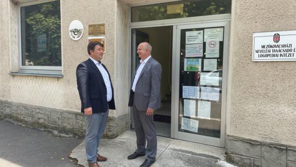 Erdős Norbert és Csepreghy  Elemér (fotó: Erdős Norbert facebook oldala)