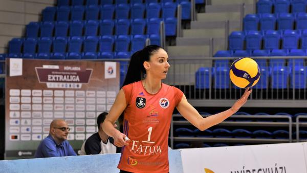 Ralitsa Vasileva a Fatum-Nyíregyházától érkezik Békéscsabára – (Fotó: Fatum-Nyíregyháza)