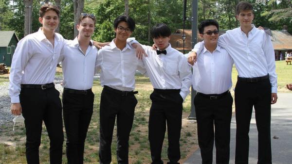 Csabai harsonások a Luzern Music Center táborában – Forrás: Kalmár Zoltán