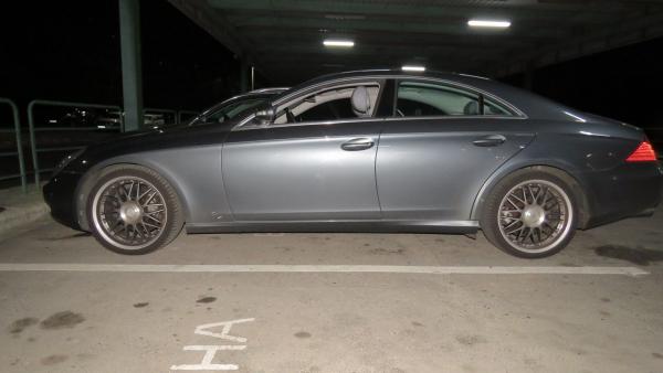 Németországban körözött Mercedes B-t tartóztattak fel Battonyán. Fotó: police.hu