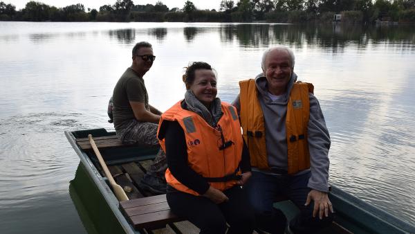 Fekete Károly, Herczegné Számel Annamária és Herczeg Tamás – Fotó: behir.hu/Such Tamás