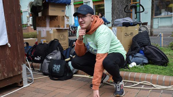 Varga Vencel a Csabai Garabonciás Napokon – Fotó: behir.hu/Such Tamás