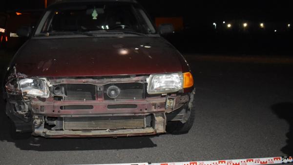 Baleset Békéscsabán, 2022.10.07.-én. Fotó: police.hu