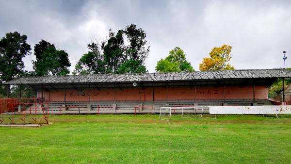A Csányi utcai sporttelep tribünje