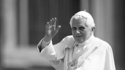 XVI. Benedek pápa (fotó: Novák Katalin facebook oldala)
