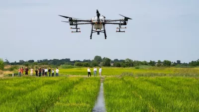 Még lehet jelentkezni a Szarvason induló növényvédelmi drónpilóta képzésre. Fotó: MATE