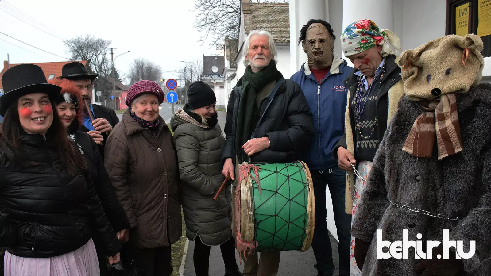 Hagyományőrző farsangi maskarázás a Nemzetiségi Klubházban – Fotó: behir.hu/Such Tamás