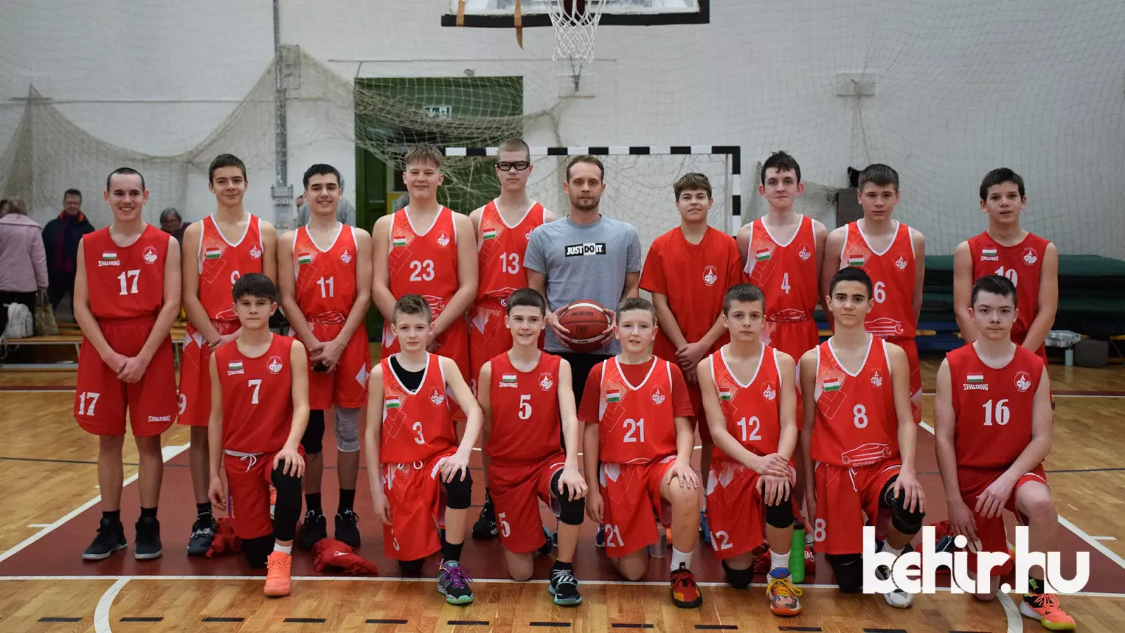 A Békéscsabai Kosárlabda Klub U14-es „A” csapata – Fotó: behir.hu/Such Tamás