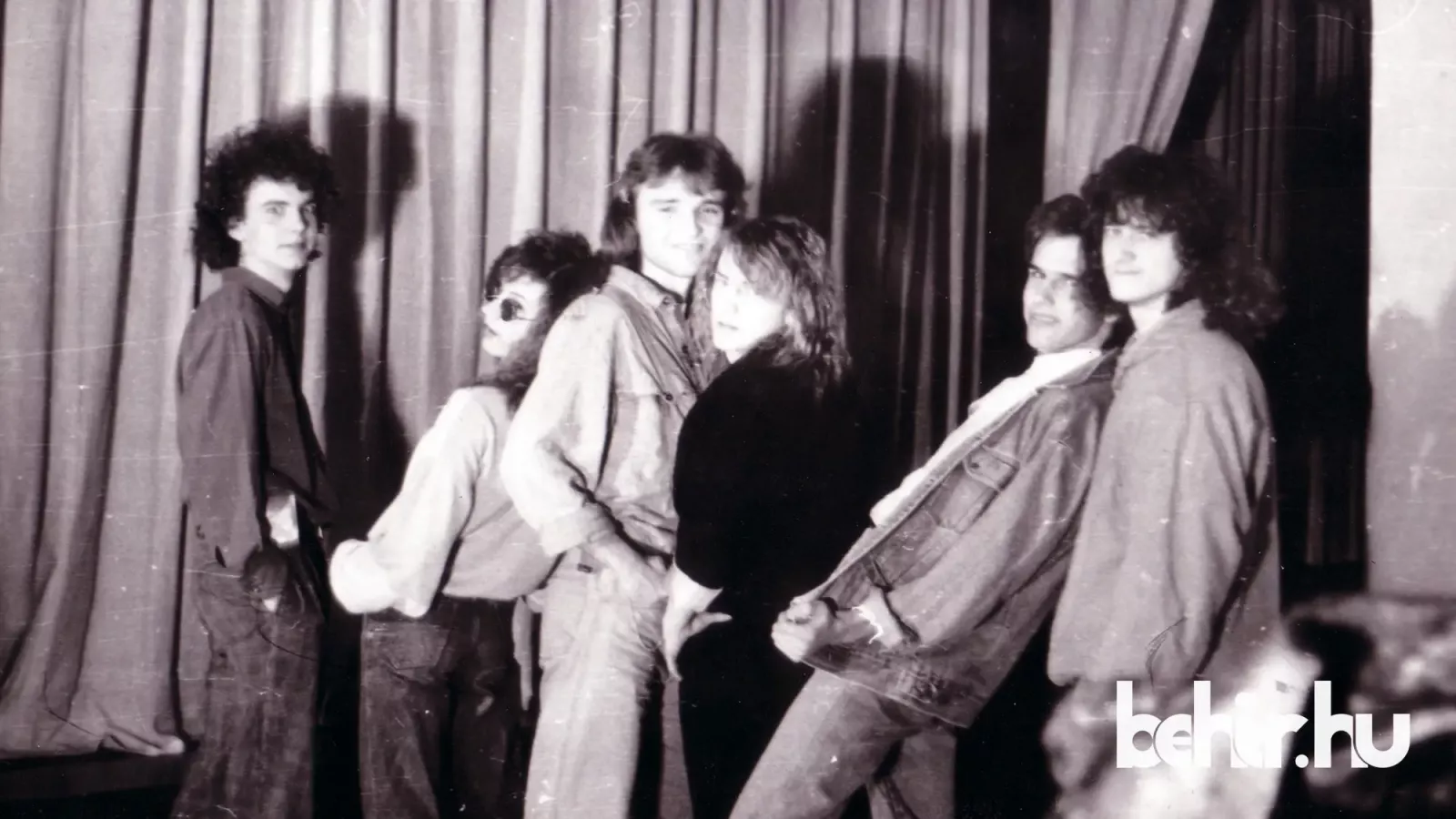 A Szilánkok zenekar 1990-ben – Fotó: Kölcsey Mária
