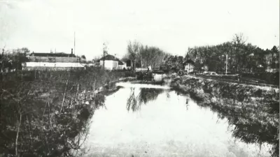 Egykori szabadkikötő 1900 táján