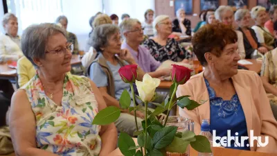 Idősek világnapja a Lencsési Közösségi Házban – Fotó: behir.hu/Such Tamás