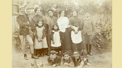 A Tevan család (fotó: Munkácsy Mihály Múzeum)