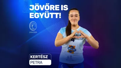 Kertész Petra a következő szezonban is a BRSE-nél folytatja. Forrás: Facebook/BRSE