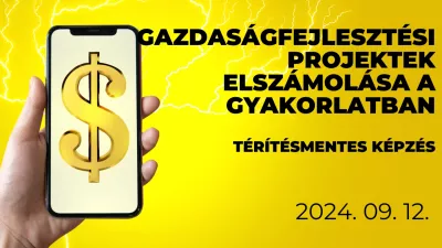 Gazdaságfejlesztési projektek elszámolásával kapcsolatban tart képzést a Békés Vármegyei Iparkamara. Fotó: BVMKIK