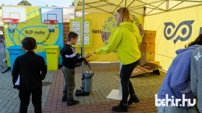 A Mohu Zrt. is kitelepült a Kolbászfesztiválra (Fotó: Gulyás Gergő/behir.hu)