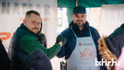 Fodor Mihály és Bangó Csaba; fotó: Bere Mátyás / Behir.hu