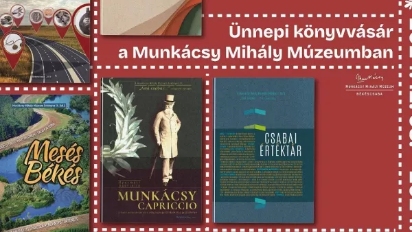 Karácsonyi könyvvásár a Munkácsy Mihály Múzeumban