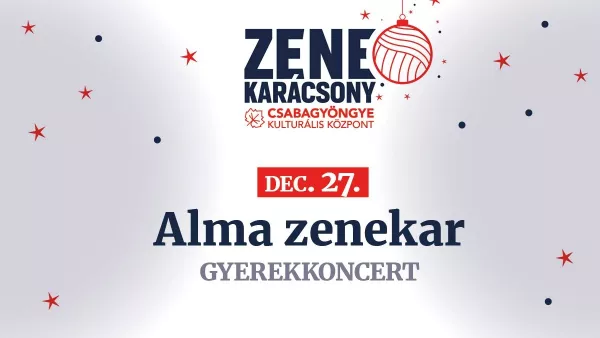 Zenekarácsony - Alma Együttes koncert